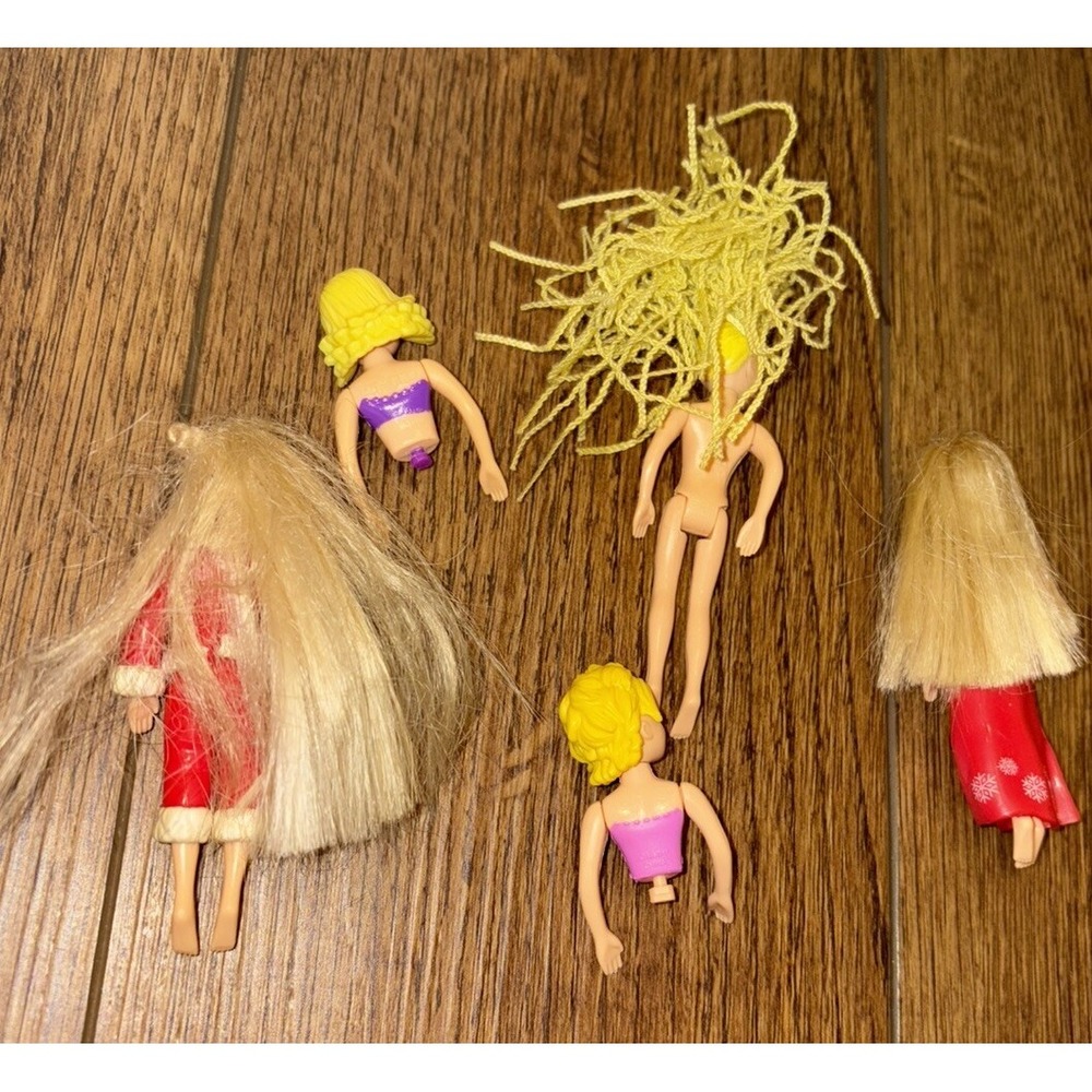 VTG Polly Pocket Doll Lot Polly Christmas Holiday Mattel Bratz Figure - Picture 11 of 11